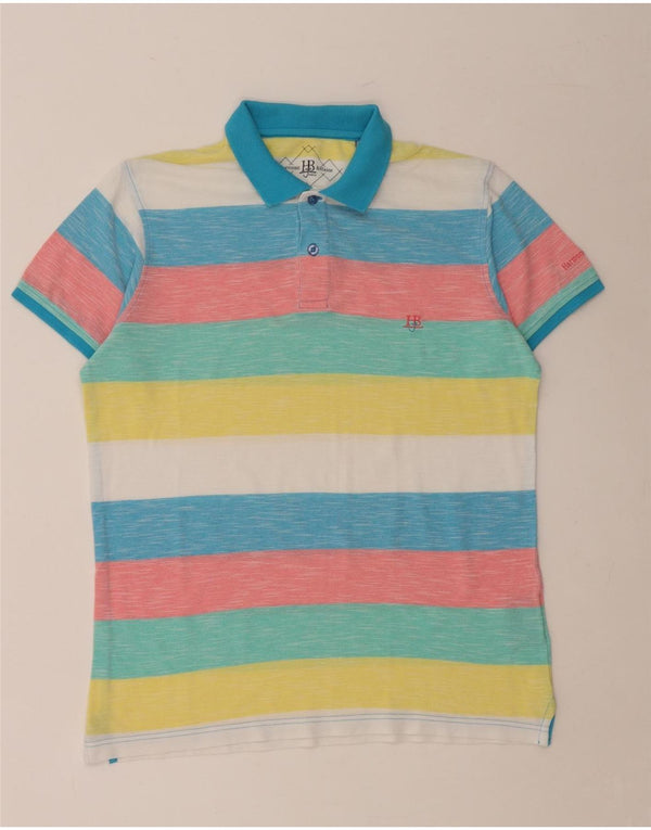 HARMONT & BLAINE Polo Homme Large Coton Rayé Multicolore