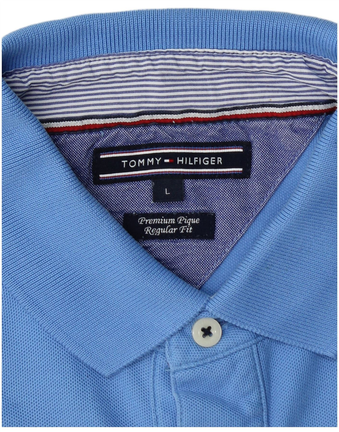 TOMMY HILFIGER Polo Regular Fit Homme Grand Bleu
