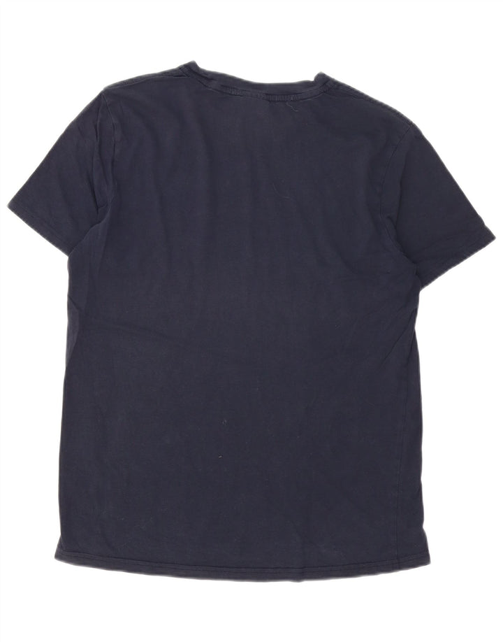 Champion T-Shirt Homme Bleu Marine Moyen
