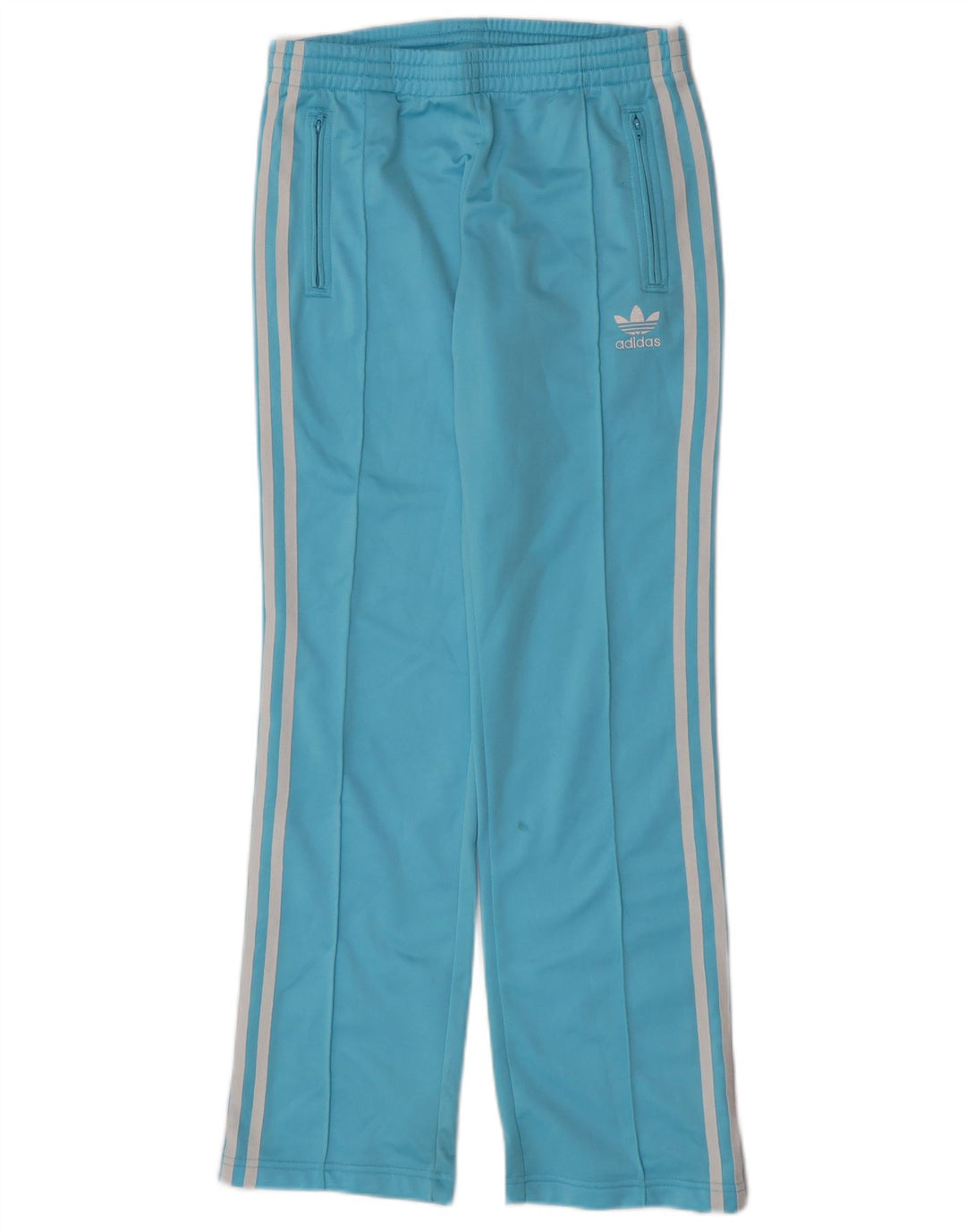 Adidas Pantalon de survêtement pour femme EU 36 Petit Bleu Polyester