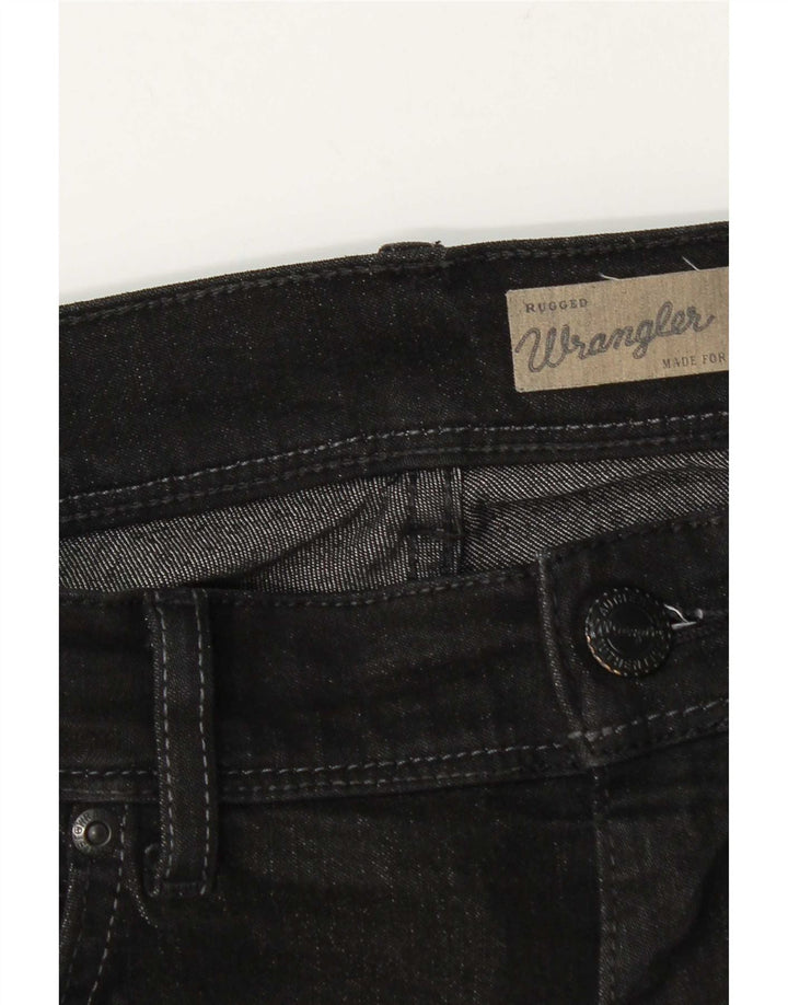 Wrangler Jean droit robuste pour homme W32 L33 Noir