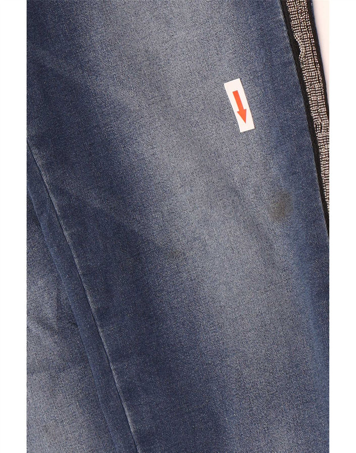 Benetton Jean Skinny W27 L27 Bleu Femme