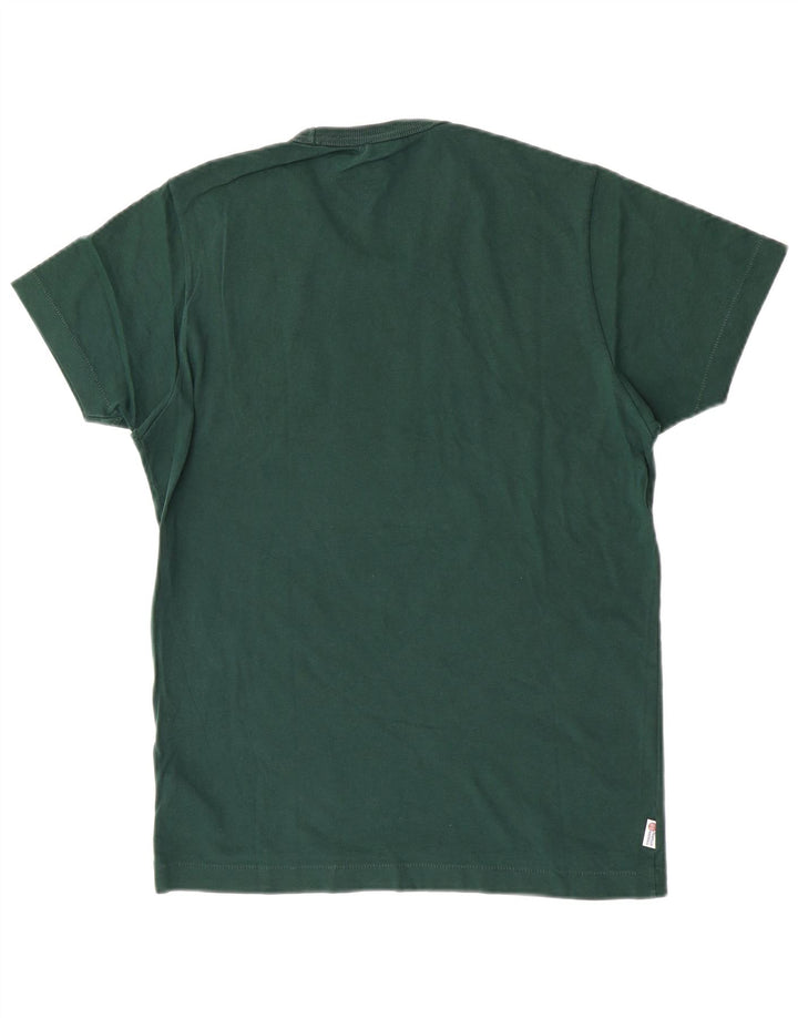 Franklin Marshall T-shirt graphique pour homme en coton vert petit