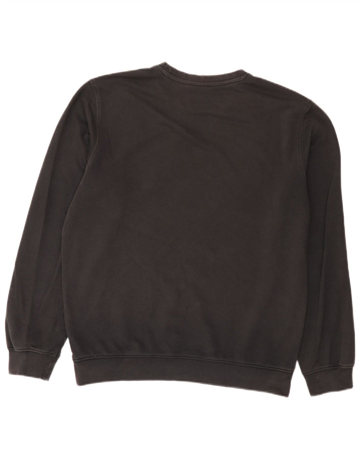 Champion Sweat-shirt graphique pour homme en coton noir Taille L