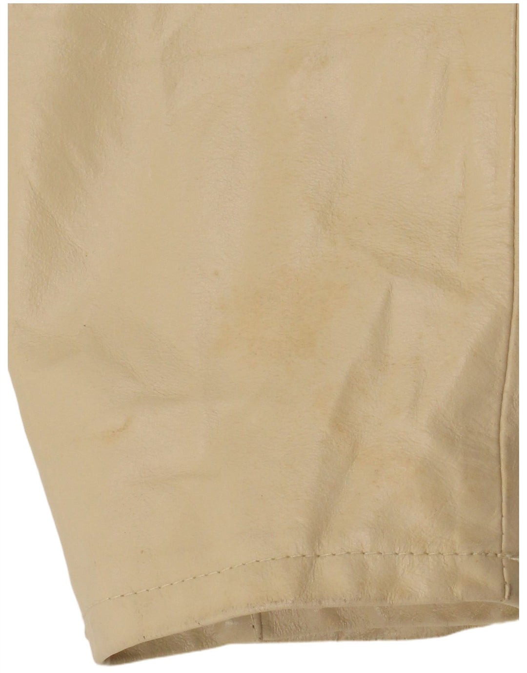 Bayside Veste en cuir pour homme UK 40 Grand cuir beige