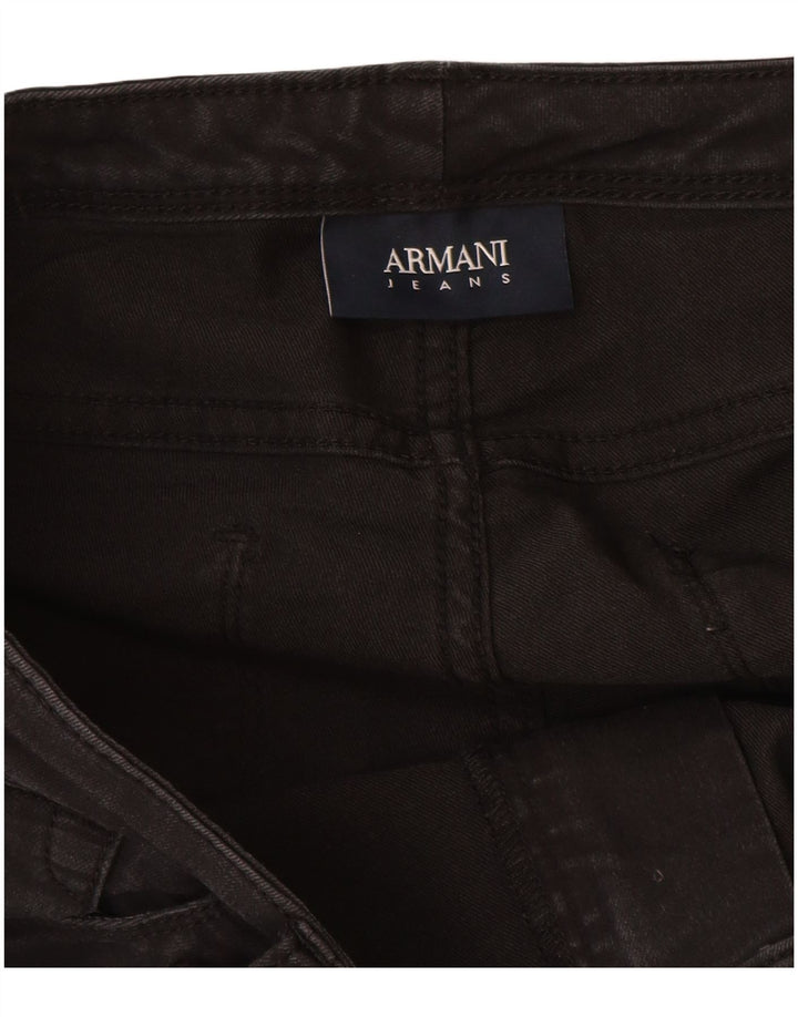 ARMANI Femme Jean Slim W30 L27 Coton Noir