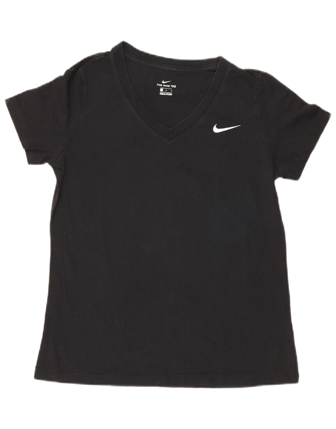 Nike T-shirt pour femme UK 12 Noir moyen