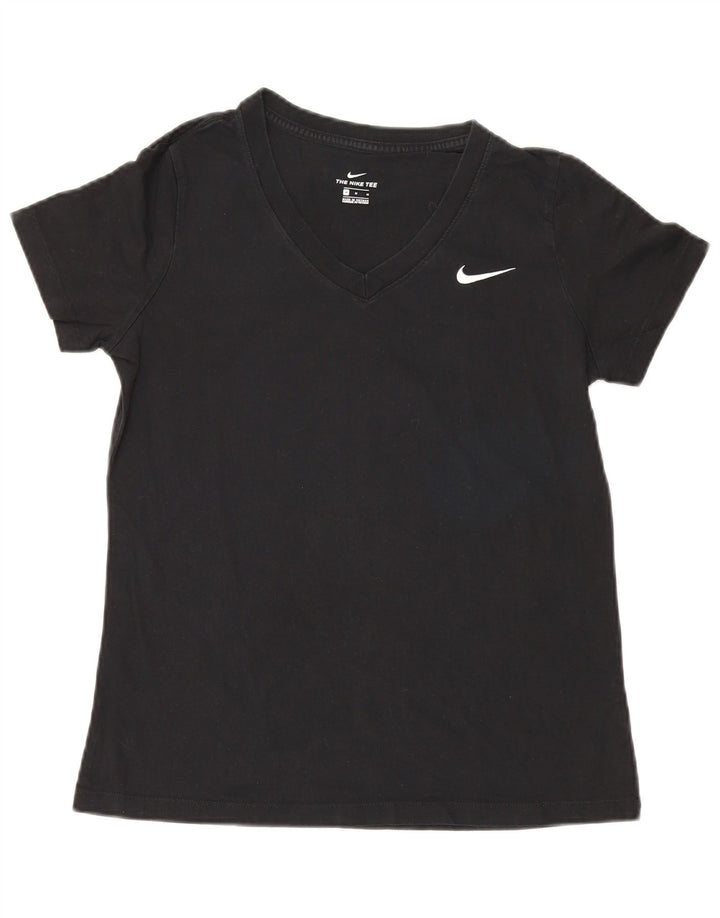 Nike T-shirt pour femme UK 12 Noir moyen