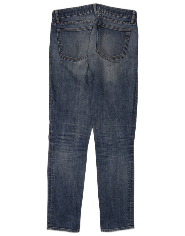 Gap Jean skinny régulier effet vieilli W27 L32 bleu coton pour femme