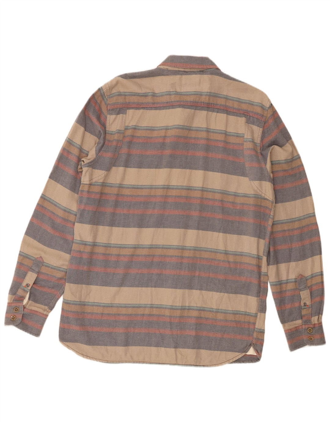 Vans Chemise en flanelle de coton à rayures multicolores moyen homme