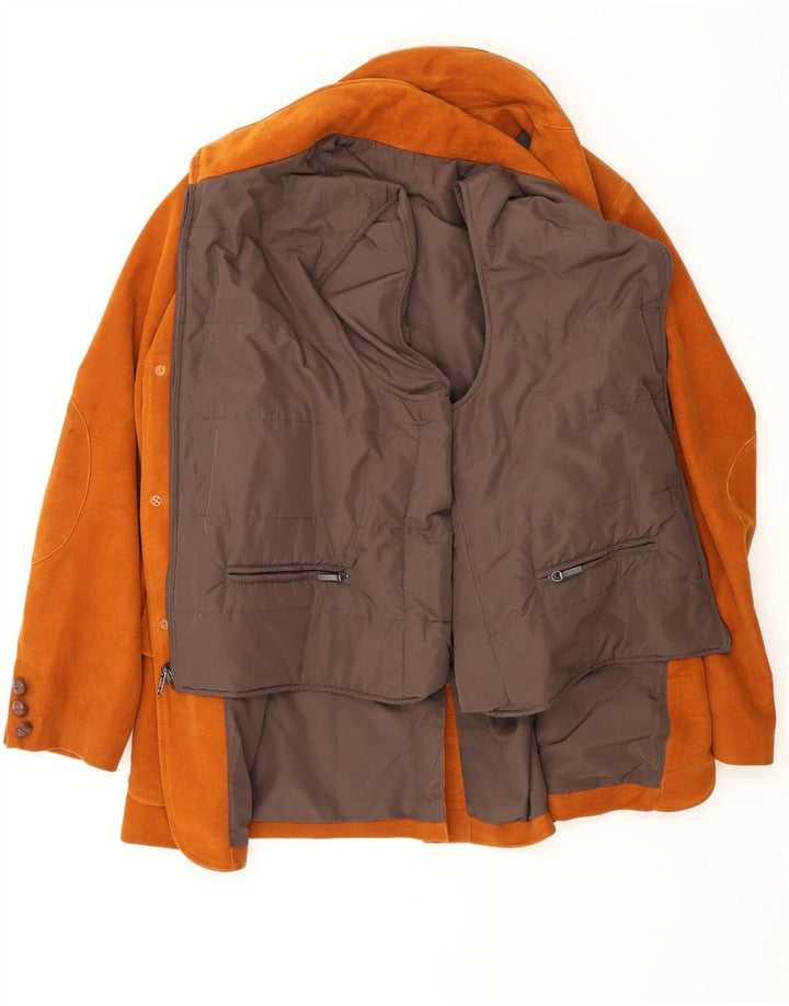 Mabrun Veste Utilitaire Homme IT 48 Coton Marron Moyen