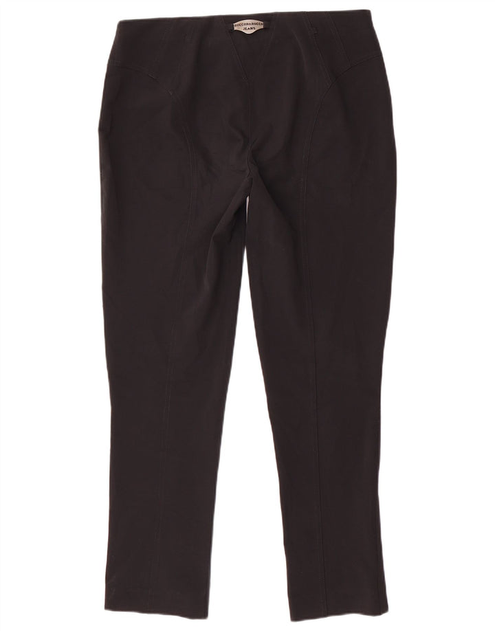 ROCCOBAROCCO Pantalon décontracté slim pour femme W34 L29 Noir