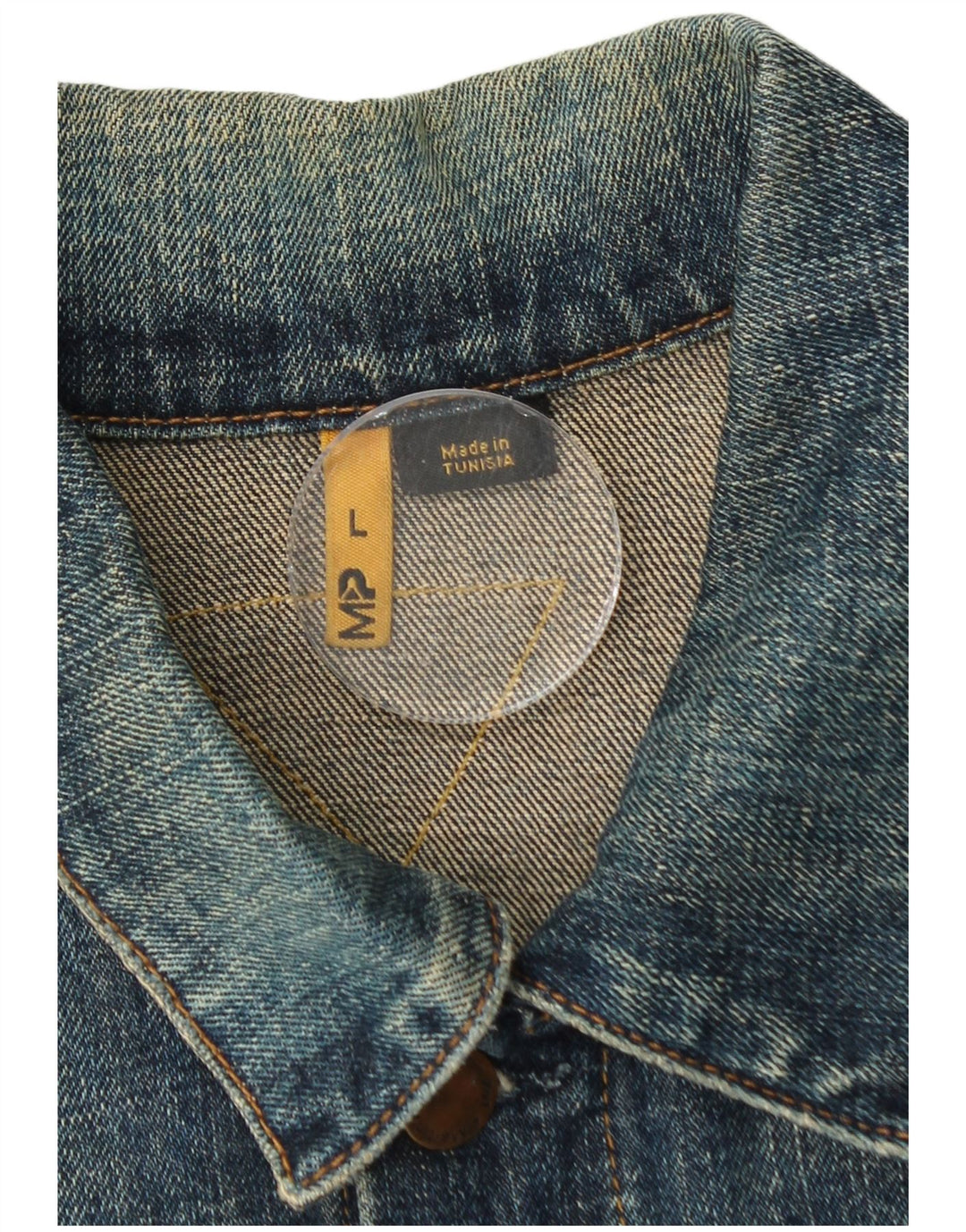 MELTIN' POT Veste en jean pour homme UK 40 Grand coton bleu