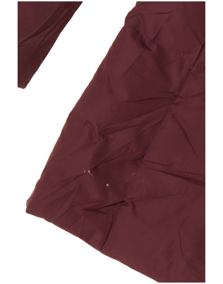 Jack Wills Veste rembourrée rembourrée pour femme UK 8 Small Bordeaux Polyester