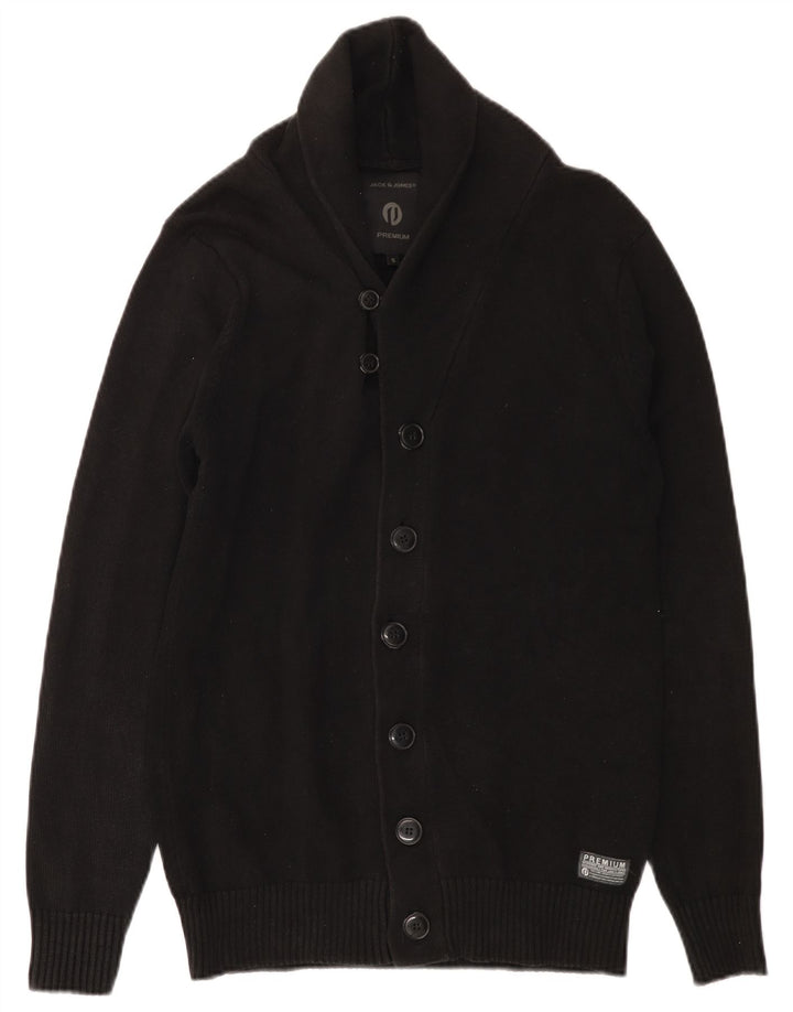 Jack & Jones Pull Cardigan Homme Petit Noir