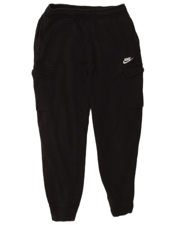 Nike Mens Cargo Tracksuit Trousers Joggers Medium Black Cotton