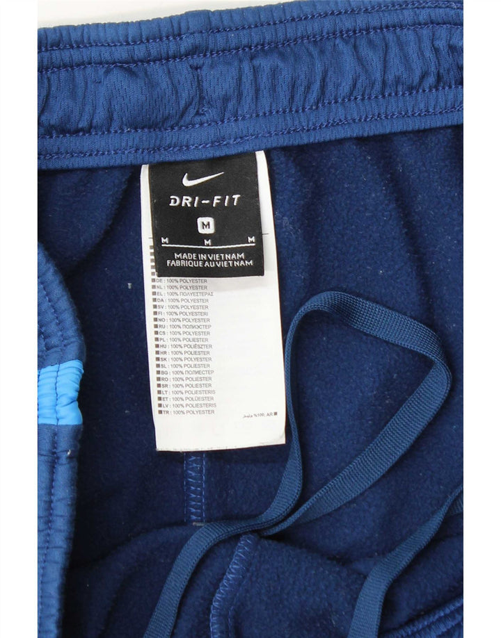 Pantalon de survêtement Nike Dri Fit pour homme en polyester color block bleu moyen