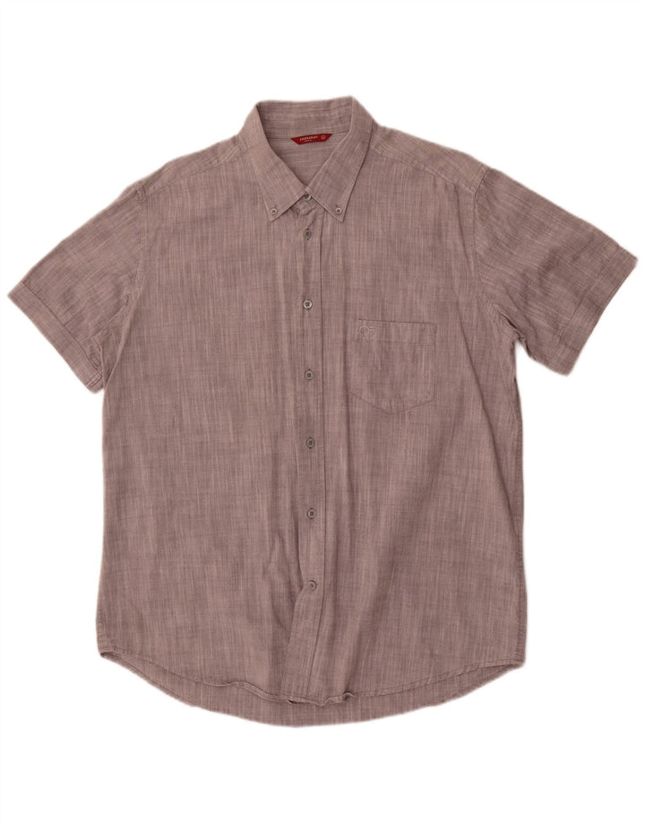 Carrera Chemise à manches courtes pour homme XL Gris