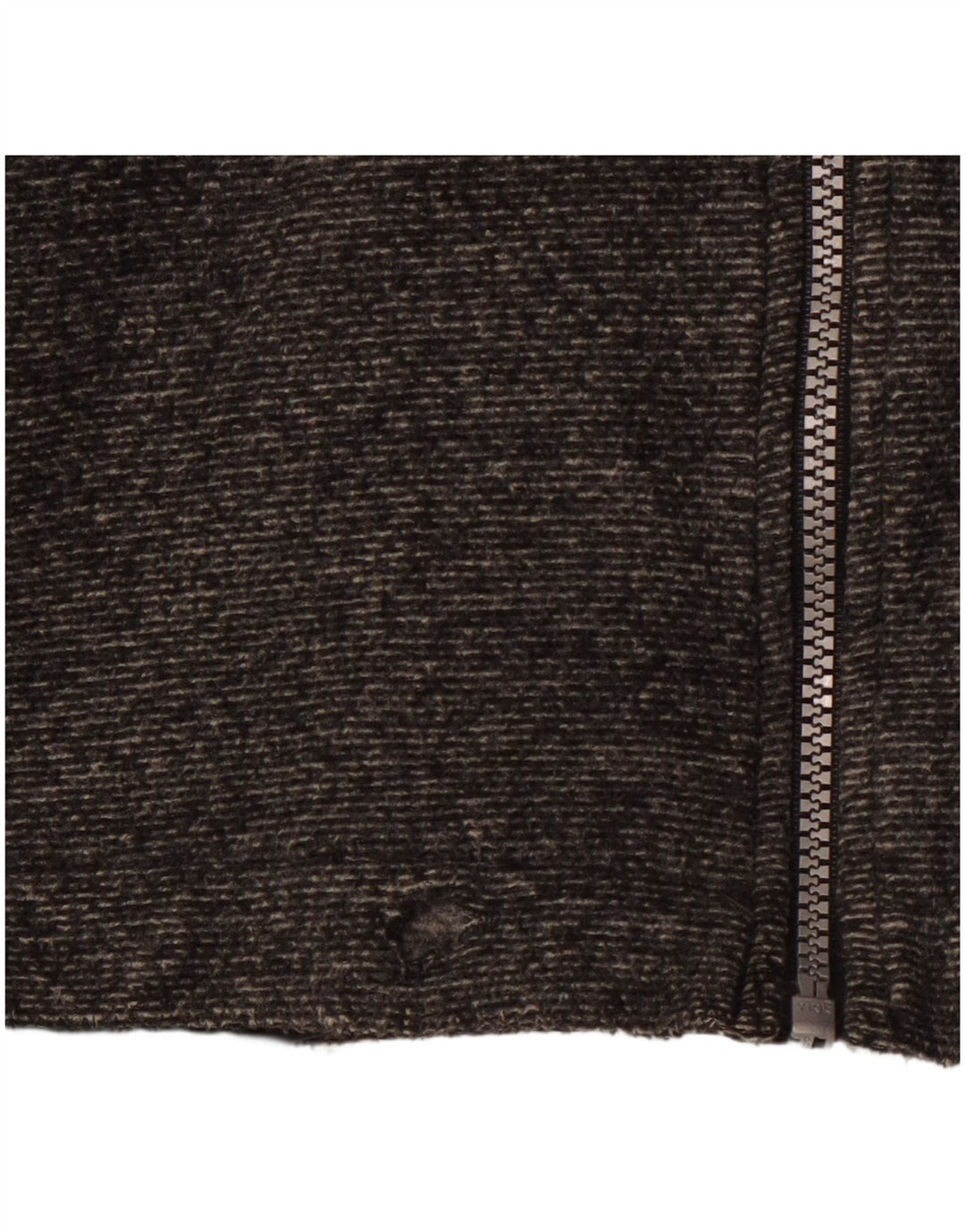 CHAMPION Veste polaire à capuche pour homme UK 42 XL Gris à fines rayures Polyester