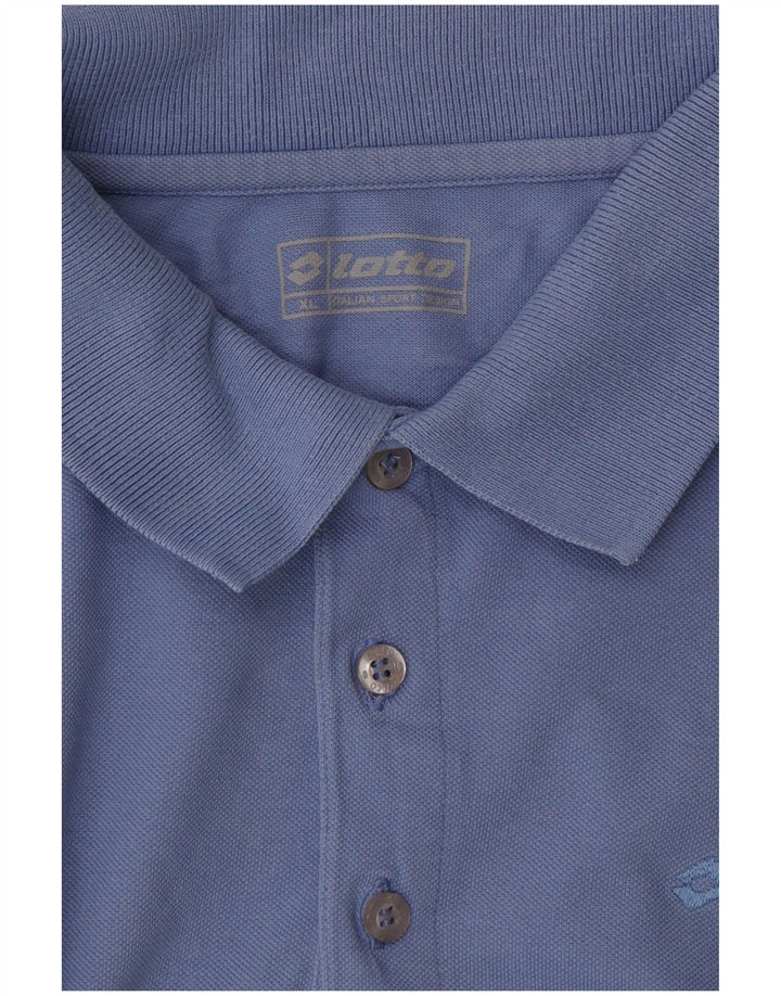 LOTTO Polo Homme XL Bleu Coton