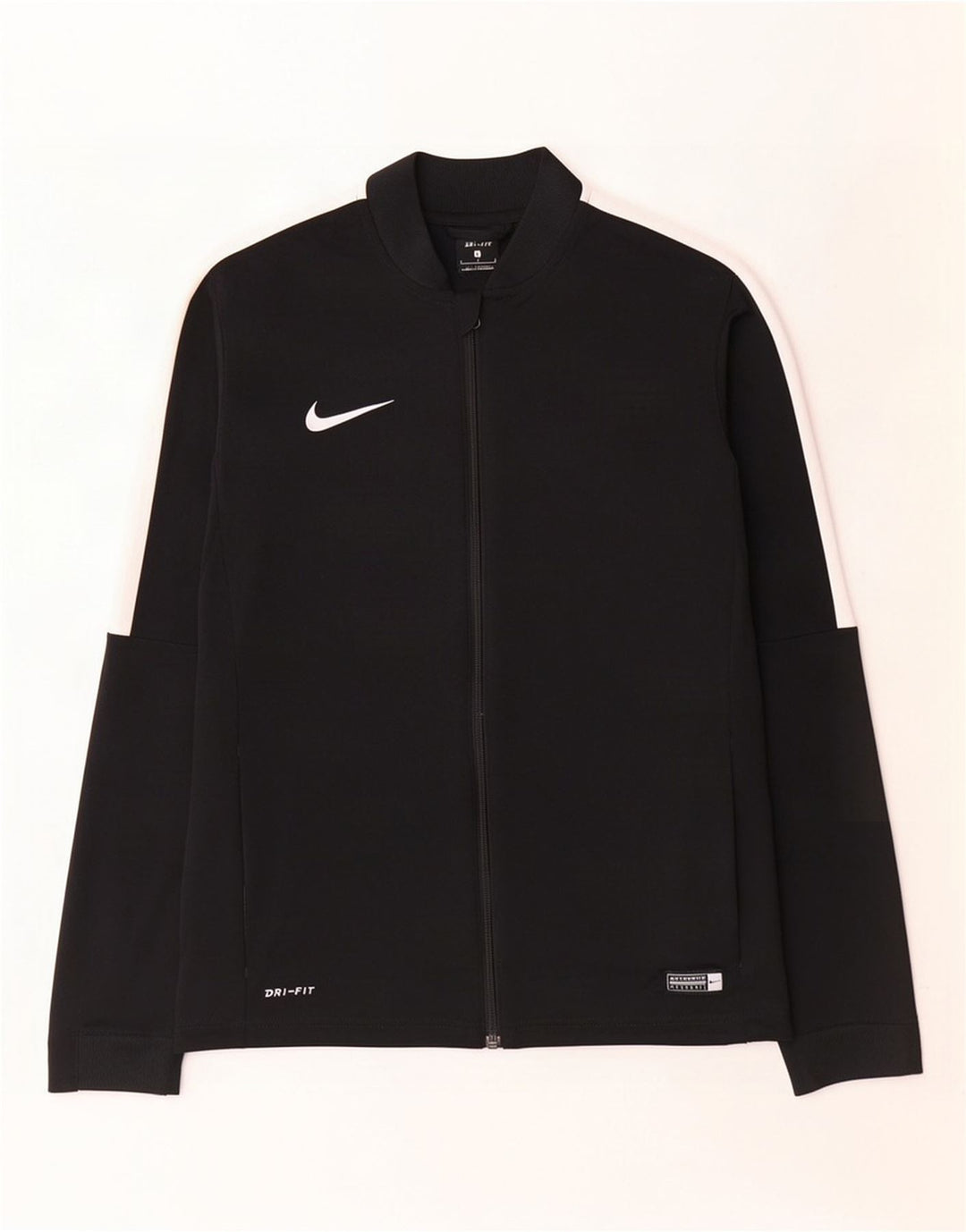 Nike Hommes Dri Fit Survêtement Top Veste Large Noir Colorblock Polyester