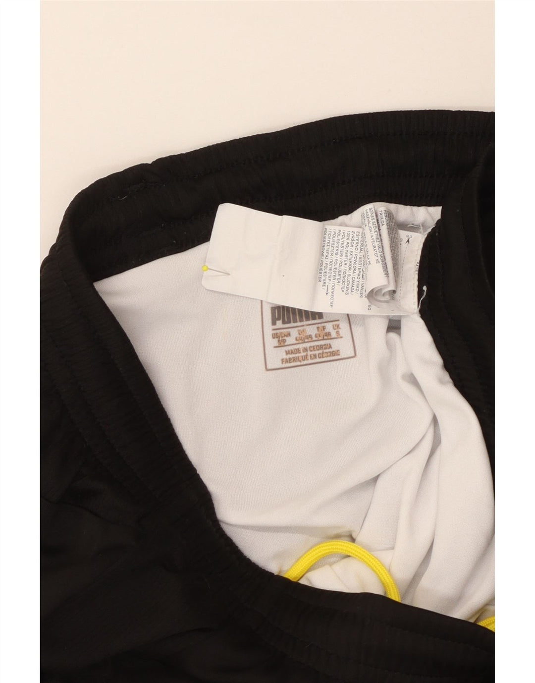 Puma Short de Sport BVB Dortmund Homme Noir Petit Polyester