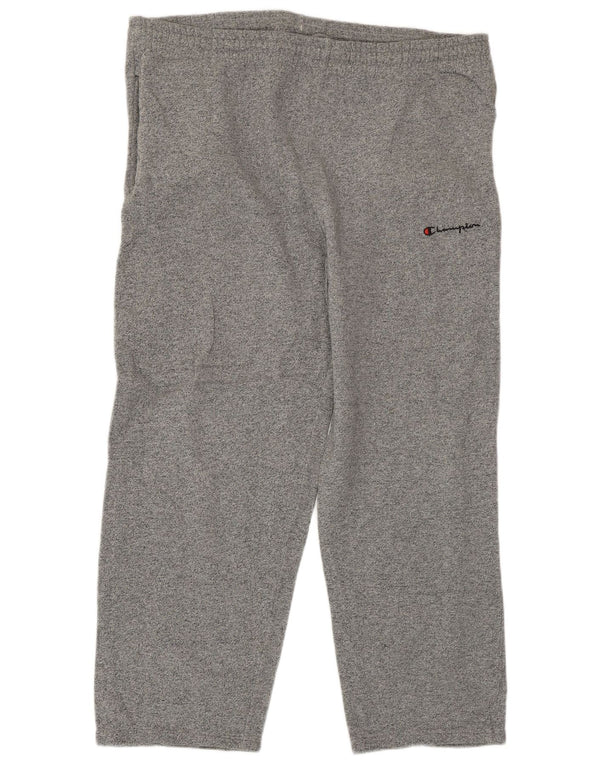 Champion Pantalon De Survêtement Homme Large Gris Moucheté