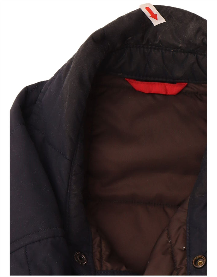 Fay Veste matelassée pour homme UK 36 Small Bleu marine