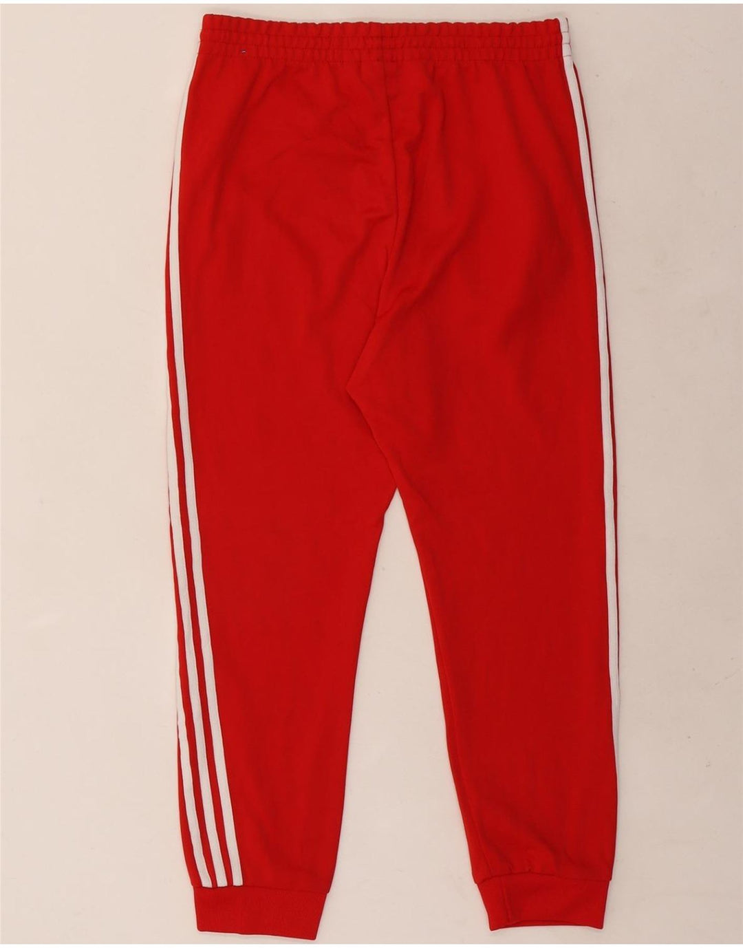 Adidas Pantalon de survêtement pour homme Joggers Large Rouge Polyester