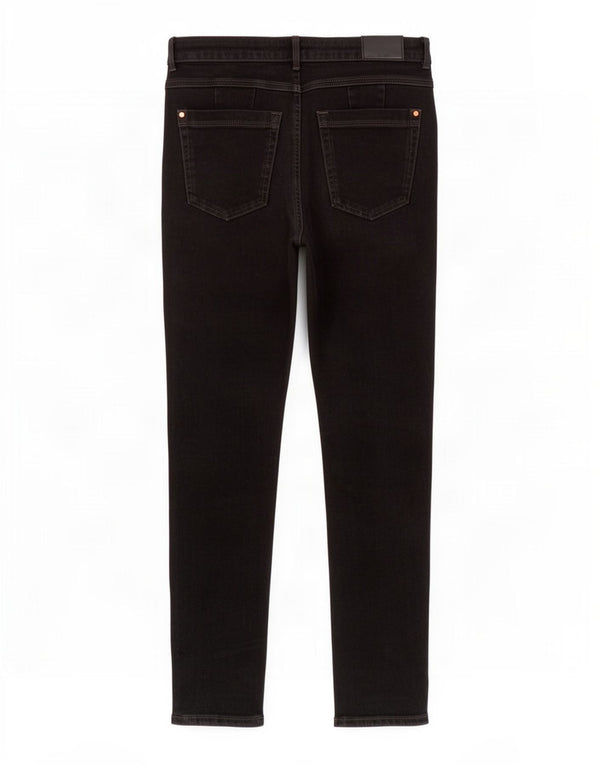 Marks & Spencer Jean skinny pour femme UK 12 Medium W30 L26 Coton noir