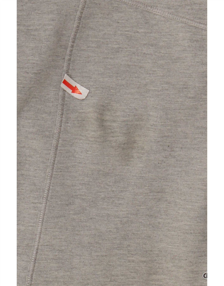 Adidas Veste de survêtement pour femme UK 10 Petit Gris Coton
