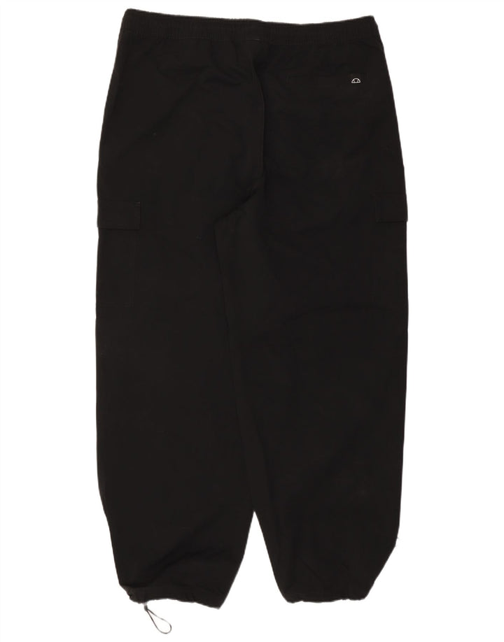 ELLESSE Pantalon de survêtement cargo pour homme Joggers 2XL Noir Polyester