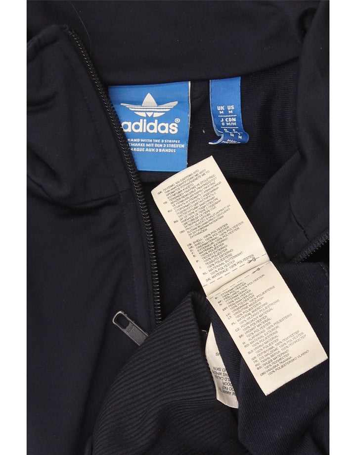 ADIDAS Veste de Survêtement Homme Bleu Marine Moyen Polyester