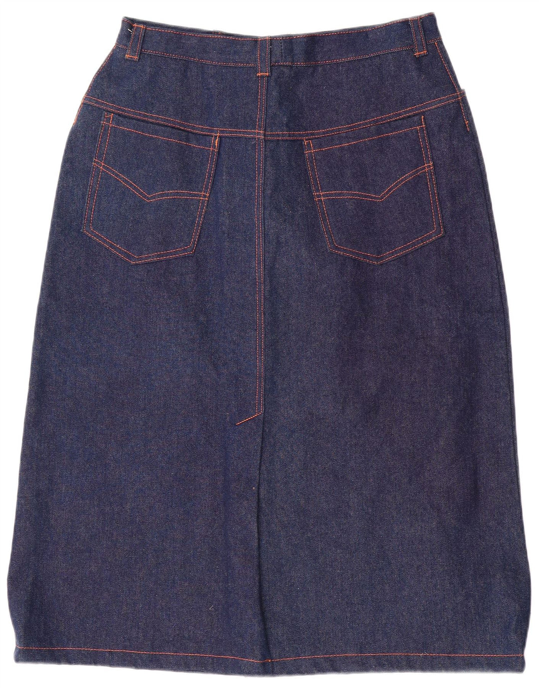 jupe en denim femme vintage W31 Bleu Marine Moyen