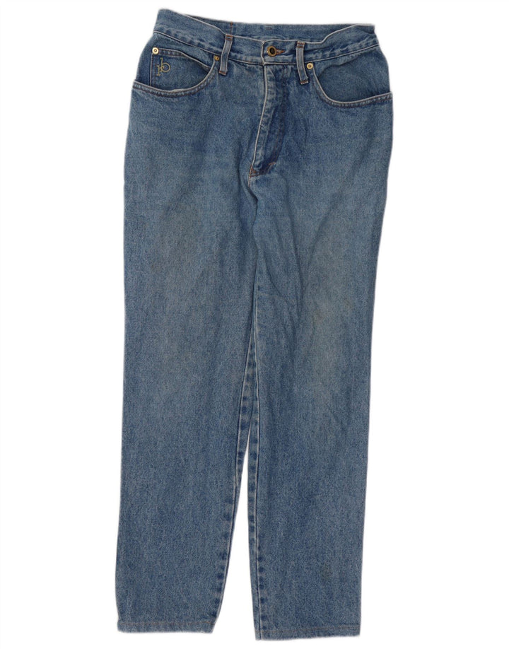 ROCCOBAROCCO Jean Fuselé Femme W32 L27 Bleu Coton