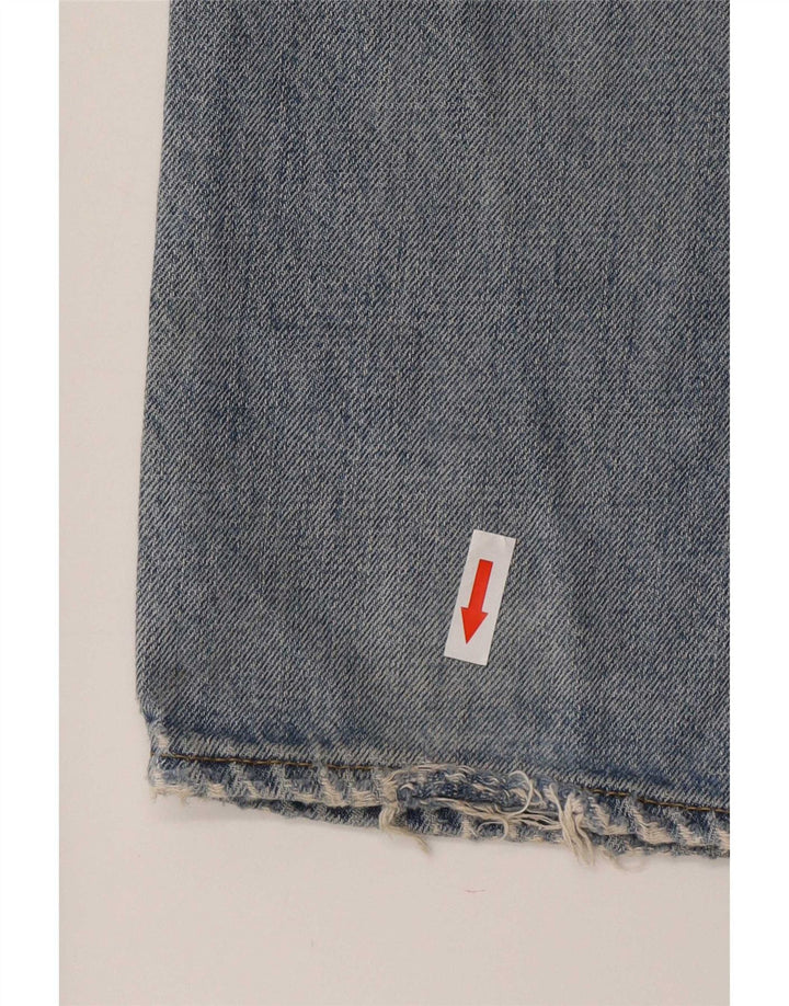 Carhartt Jean droit vieilli pour homme W34 L34 bleu coton