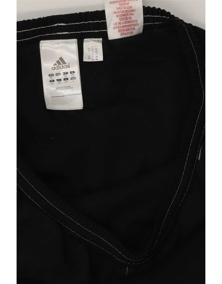Adidas Pantalon de survêtement graphique garçon 13-14 ans Noir Polyester