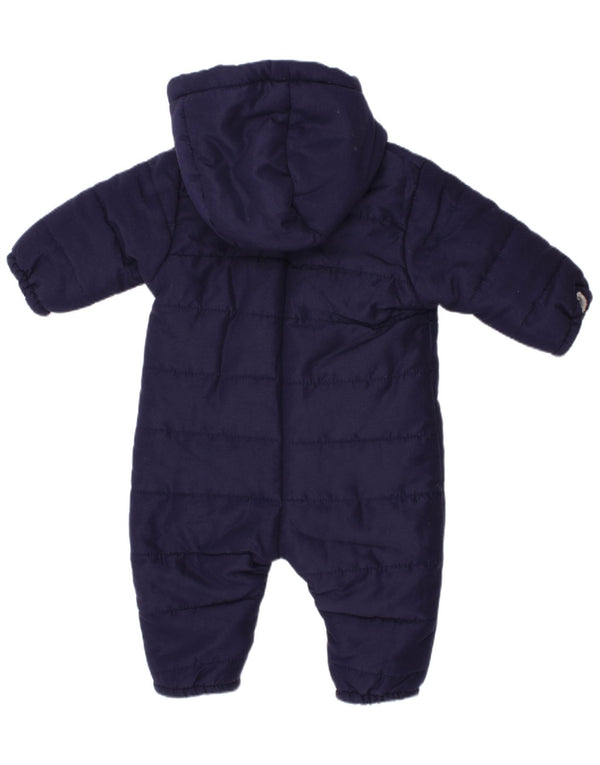 UMBRO Combinaison rembourrée à capuche pour bébé garçon 3-6 mois Bleu marine Polyester