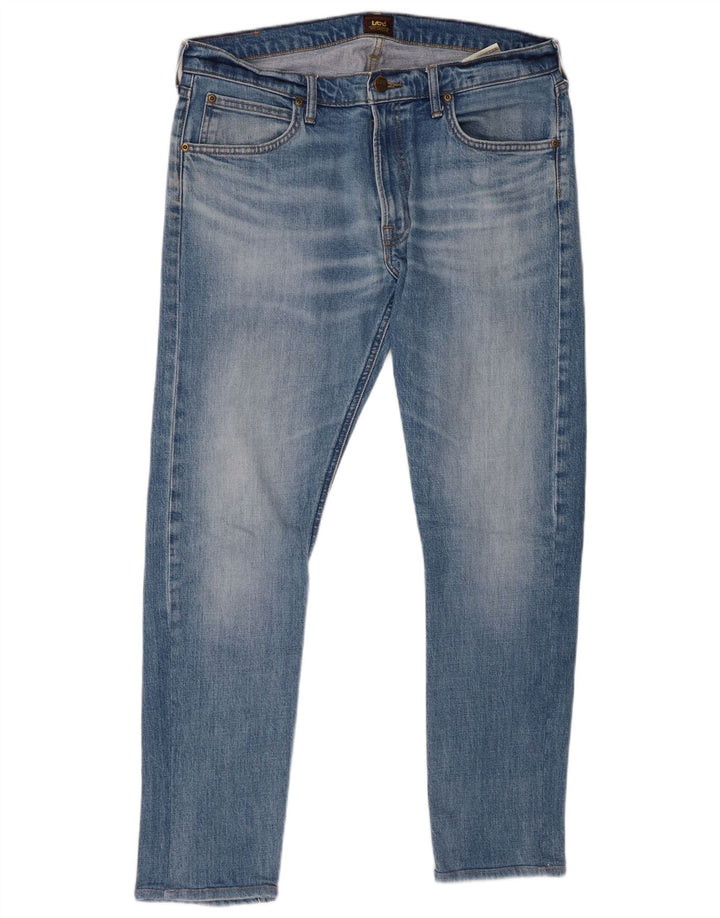 LEE Jean Slim Homme W34 L29 Bleu Coton