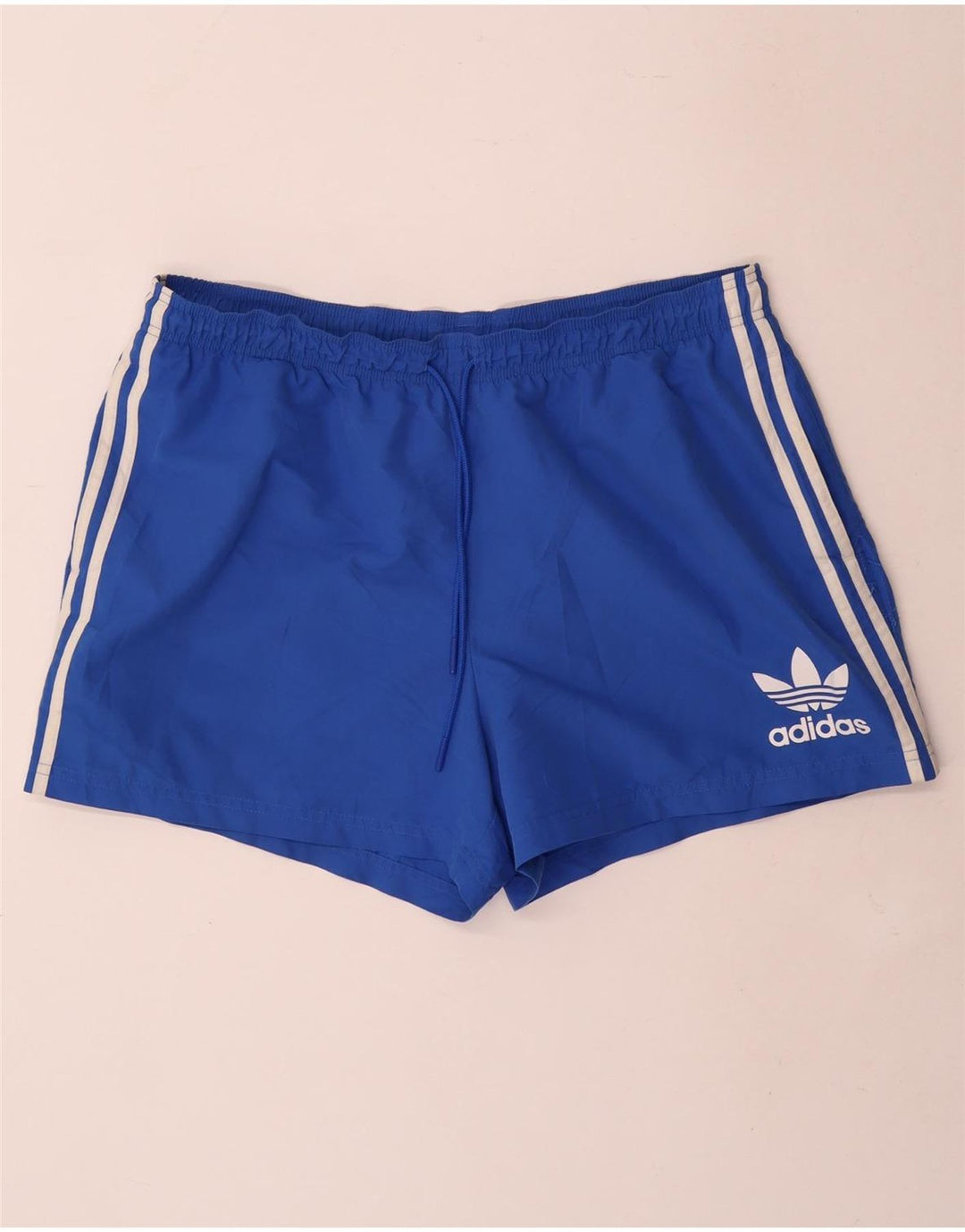 Adidas Short de sport pour homme XL Bleu Polyester