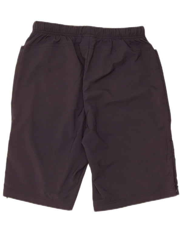 ADIDAS Short de sport pour femme UK 12 Bleu marine moyen Polyester