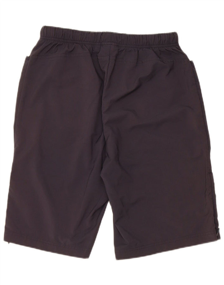 ADIDAS Short de sport pour femme UK 12 Bleu marine moyen Polyester