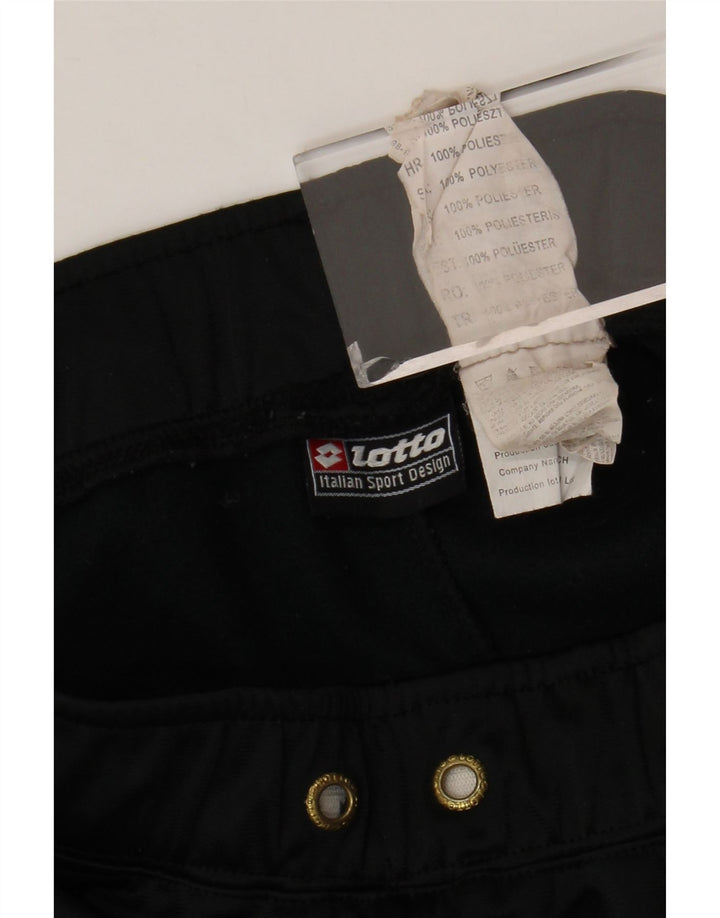 LOTTO Pantalon de survêtement pour femme UK 44 Large Noir Polyester