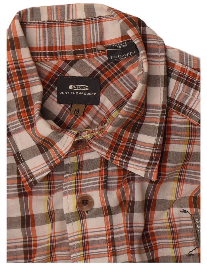 G-Star Chemise Homme Medium Multicolore Plaid Coton