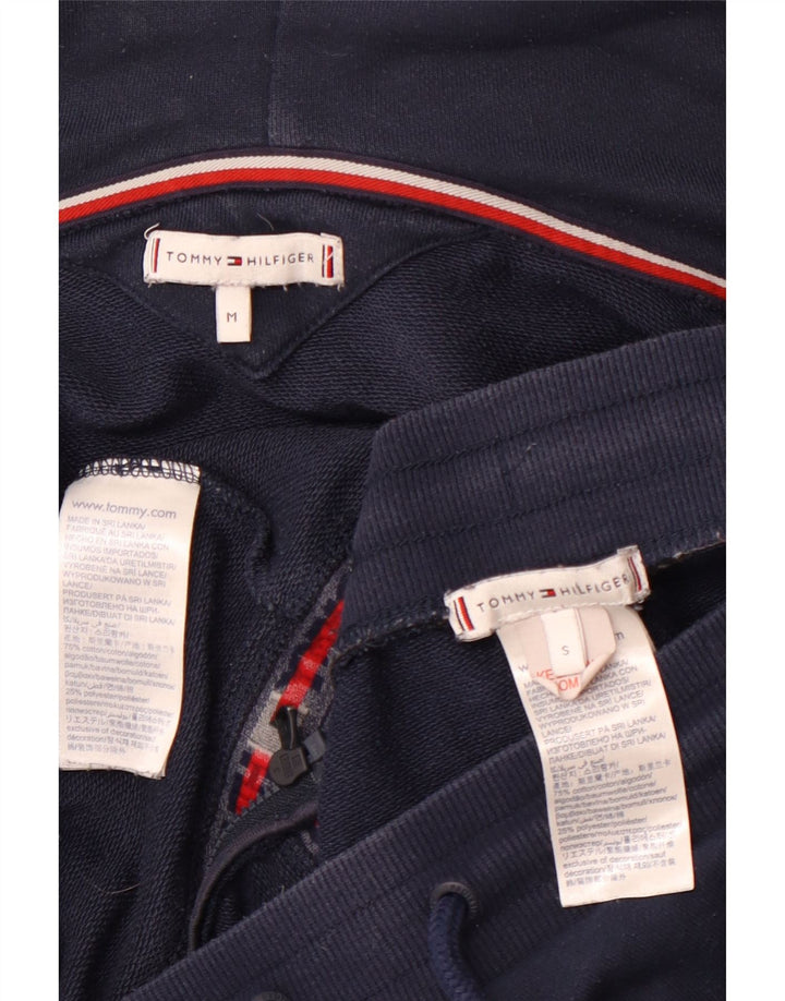 TOMMY HILFIGER Survêtement complet graphique pour femme UK 12 Bleu marine moyen