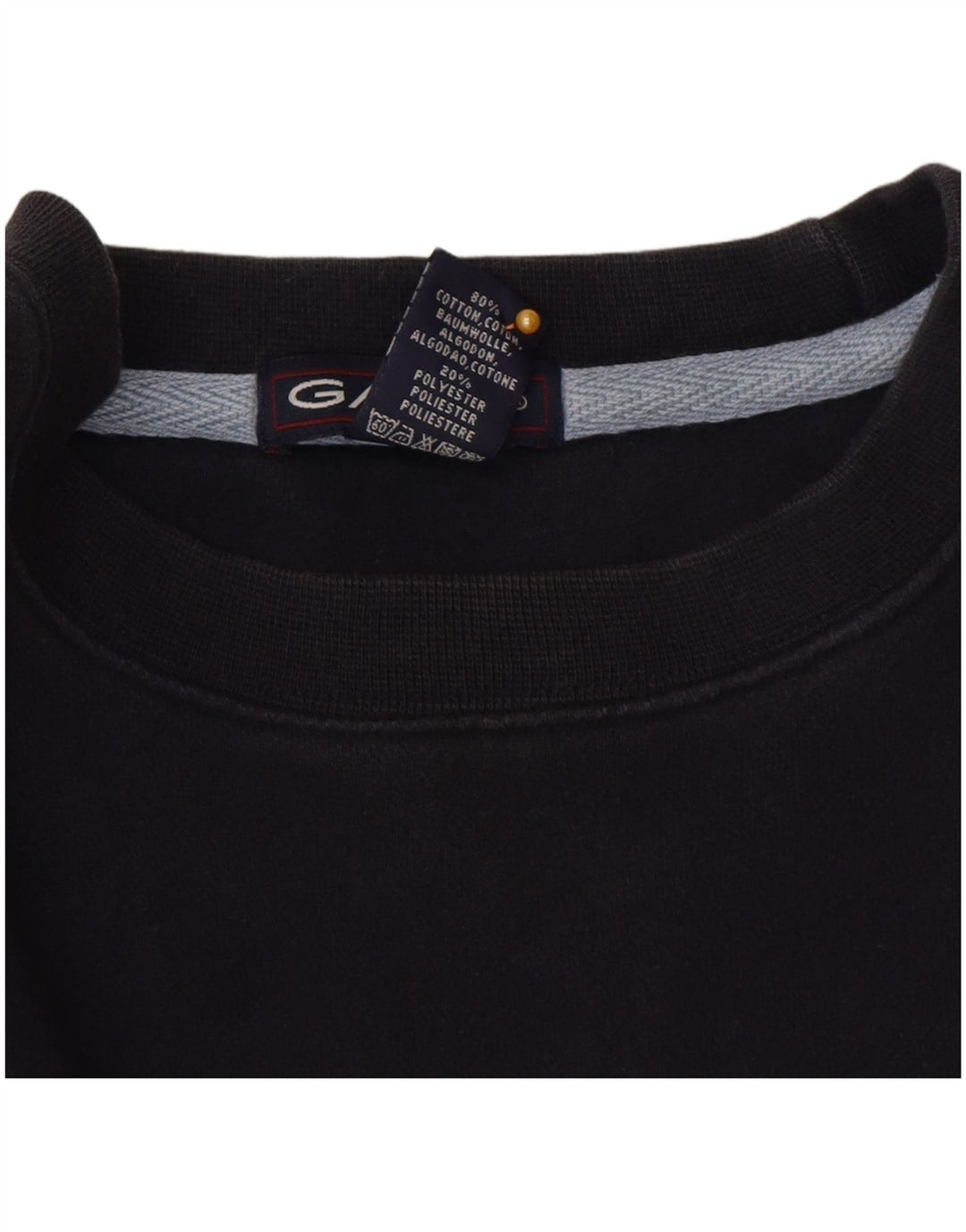 Gant Sweatshirt Jumper XL Bleu Marine Coton Homme