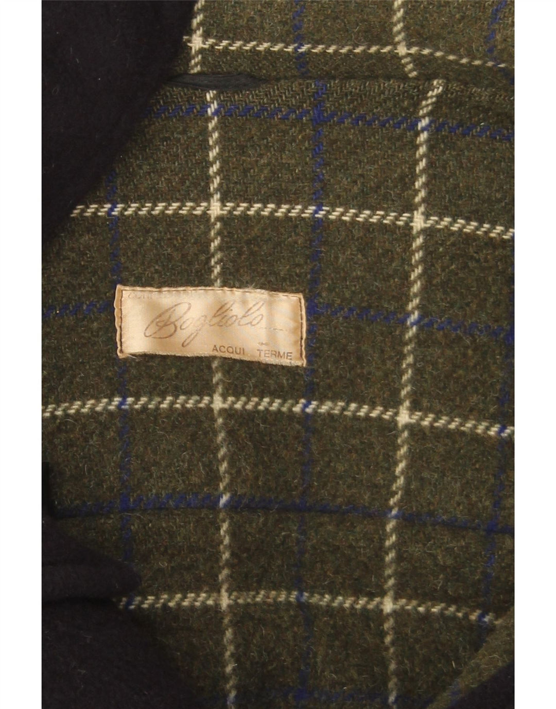 vintage Homme À Capuchon Duffle Coat UK 40 Grand Bleu Marine