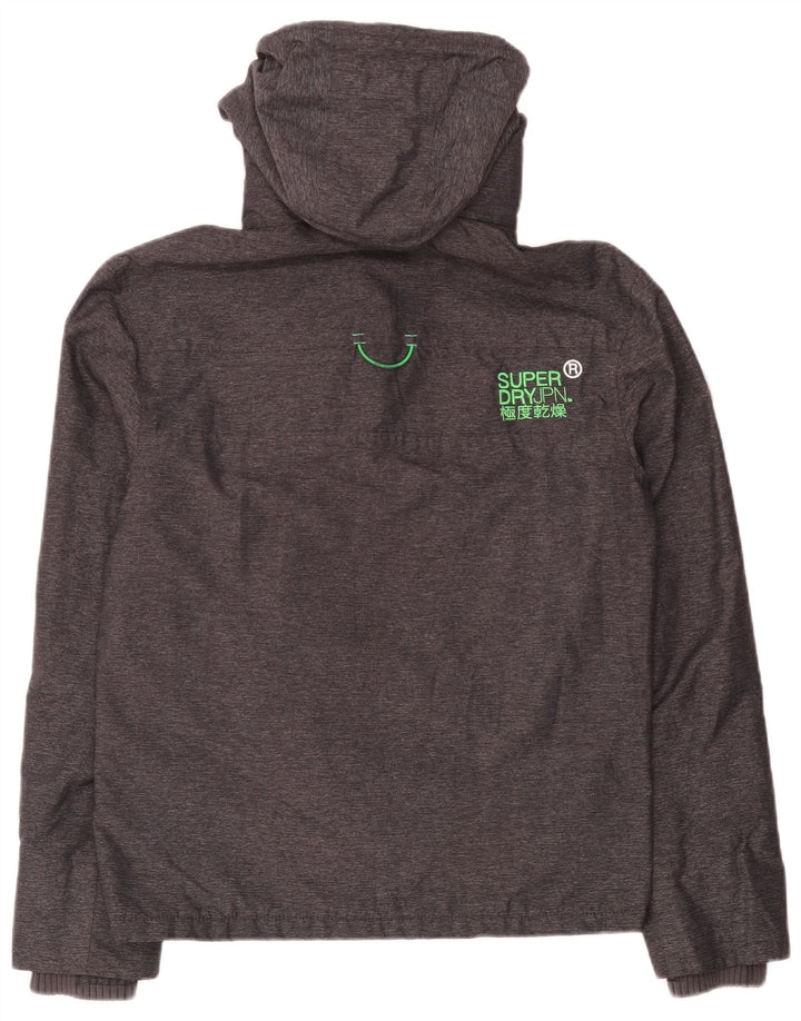 Superdry Veste coupe-vent Windcheater pour homme UK 38 Gris moyen moucheté