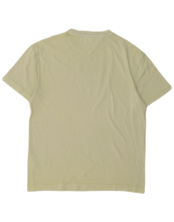 Tommy Hilfiger T-shirt graphique pour homme en coton vert petit