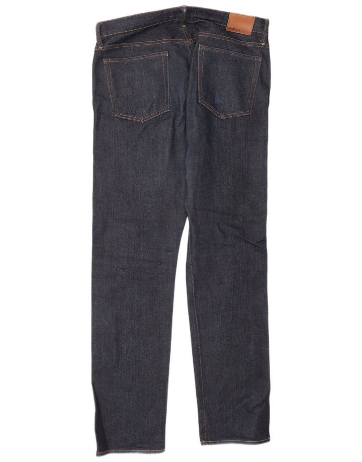 Gap Jean Slim Homme W34 L32 Bleu Marine Coton